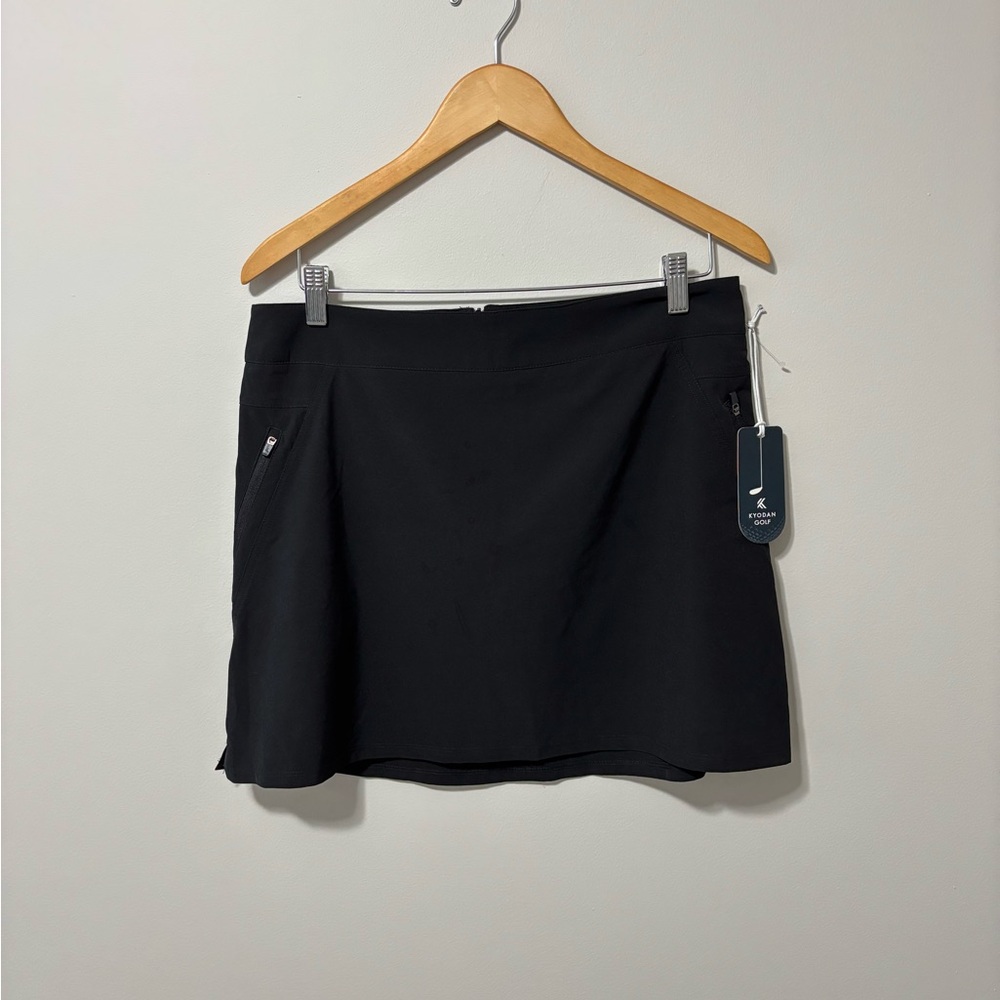 Black Women's Golf Skort